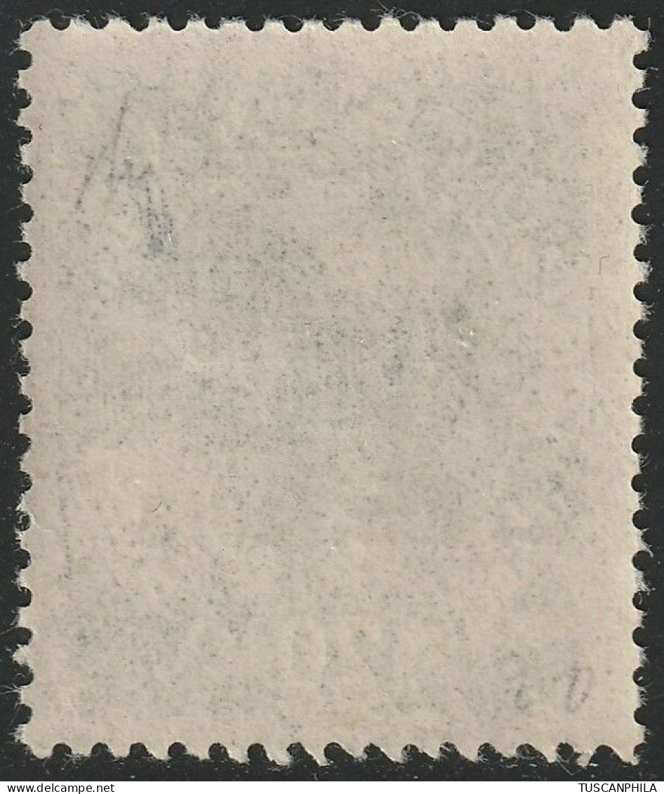 20 H. Verde Chiaro Sass 7a MNH** Cert.Avi Raro Cv 7500 - Trentino & Triest