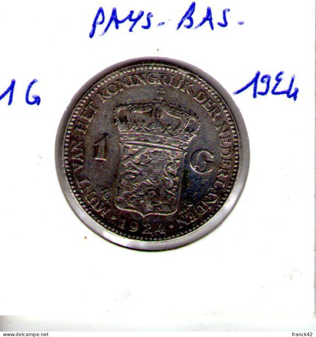 Pays Bas. 1 Gulden 1924 - 1 Gulden