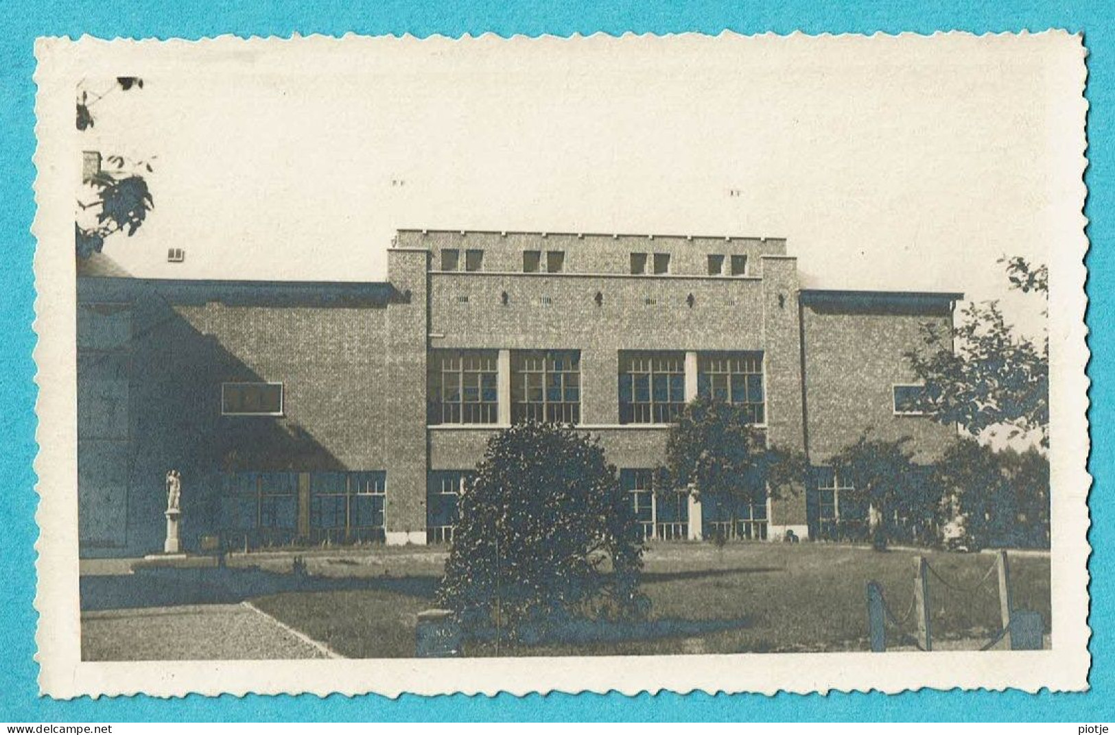 * Bornem - Bornhem (Antwerpen) * (Fotokaart Gevaert) Carte Photo, School, école, Schule, Unique, Rare - Bornem