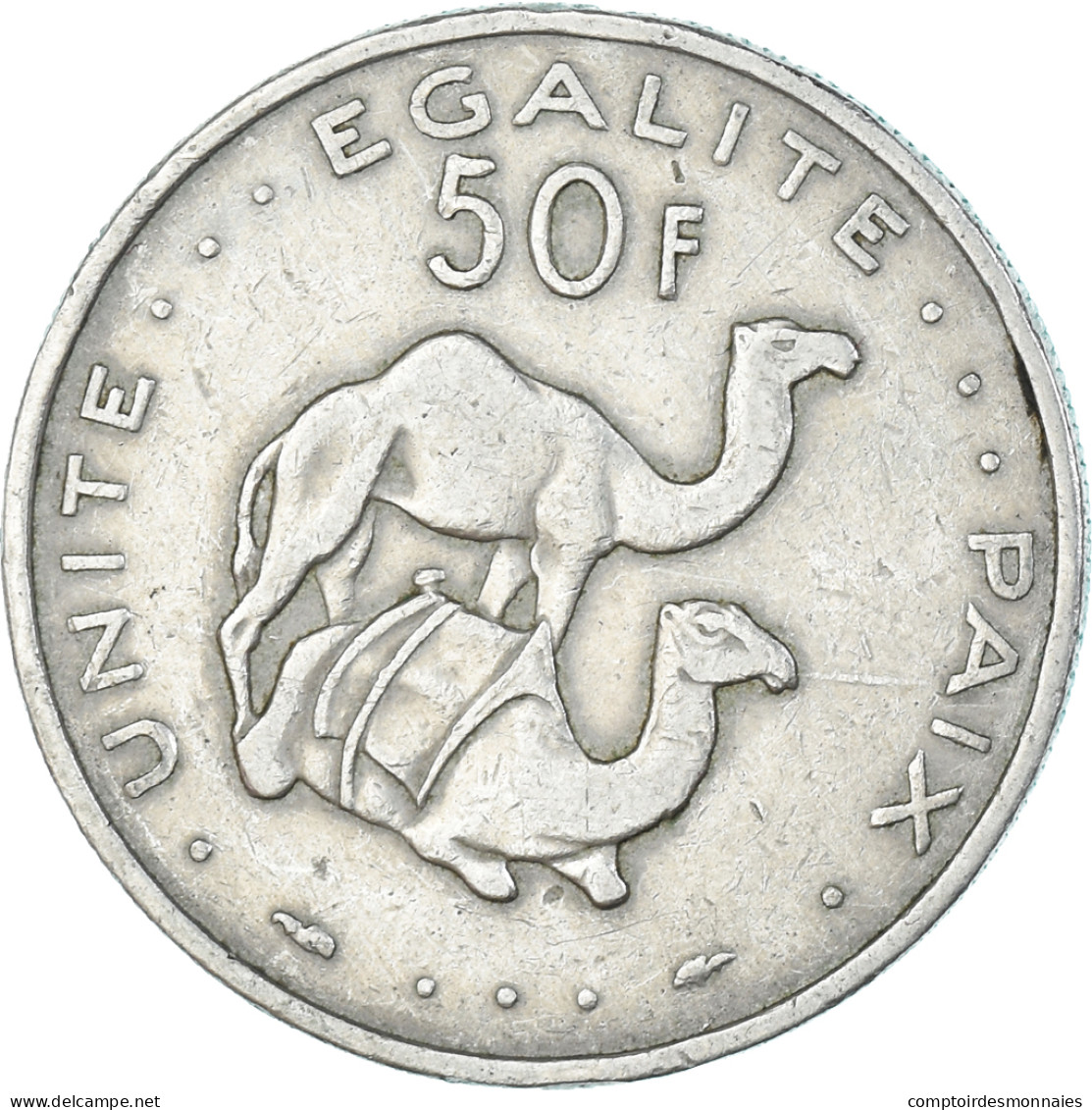 Monnaie, Djibouti, 50 Francs, 1983 - Dschibuti