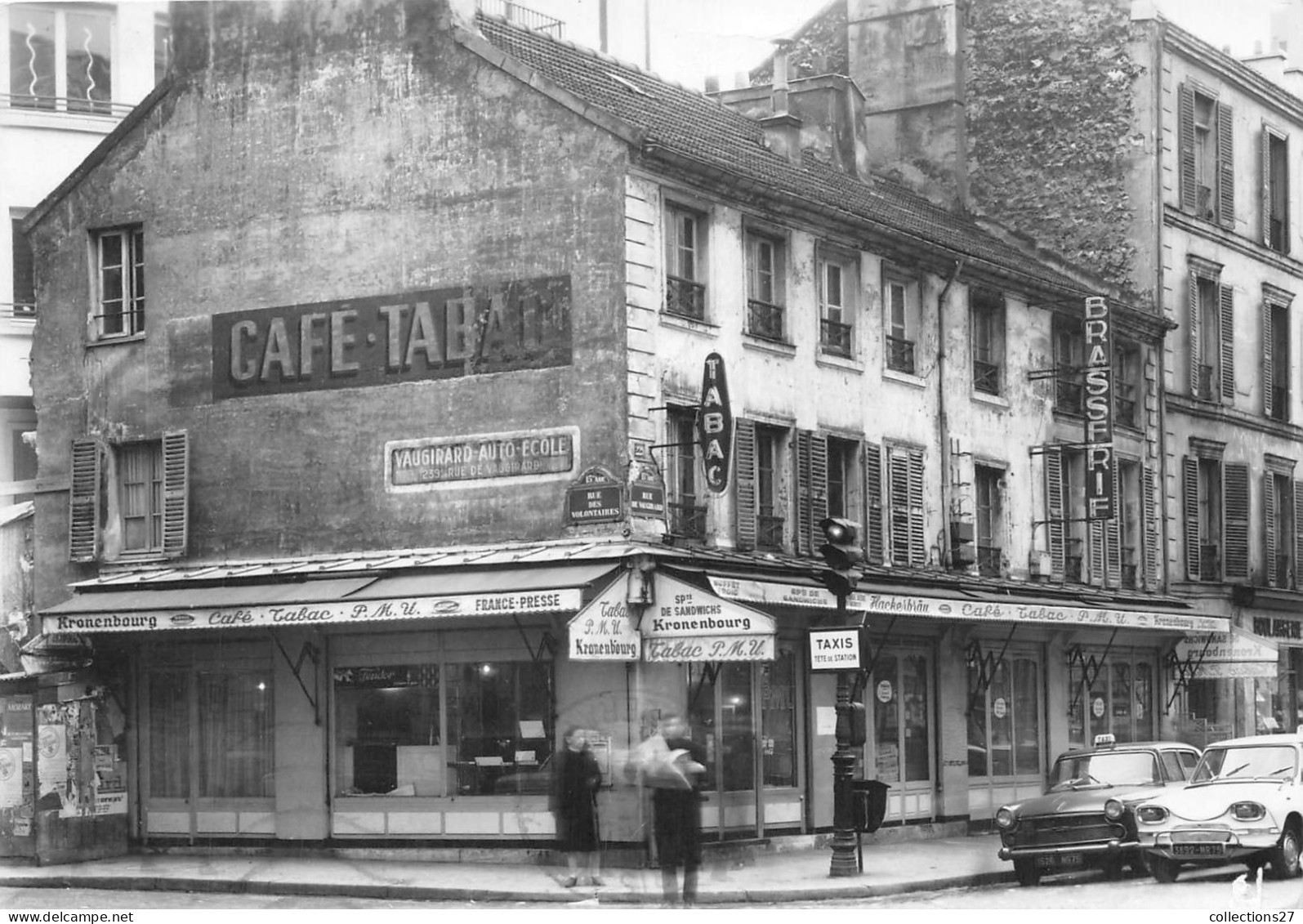 PARIS-75015-TABAC DELMAS- CARREFOUR VAUGIRARD VOLONTAIRES - Paris (15)