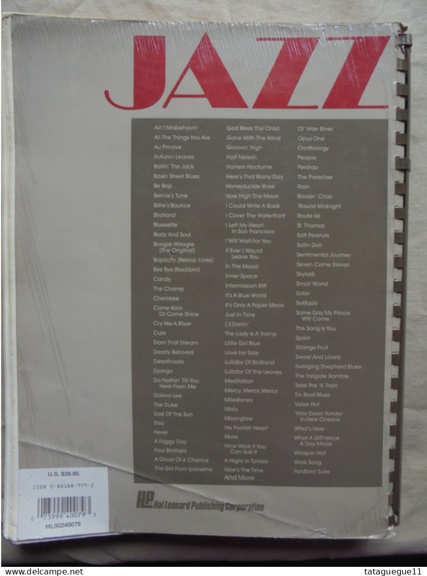 Livre de partitions The Ultimate JAZZ "Fakebook" C Edition