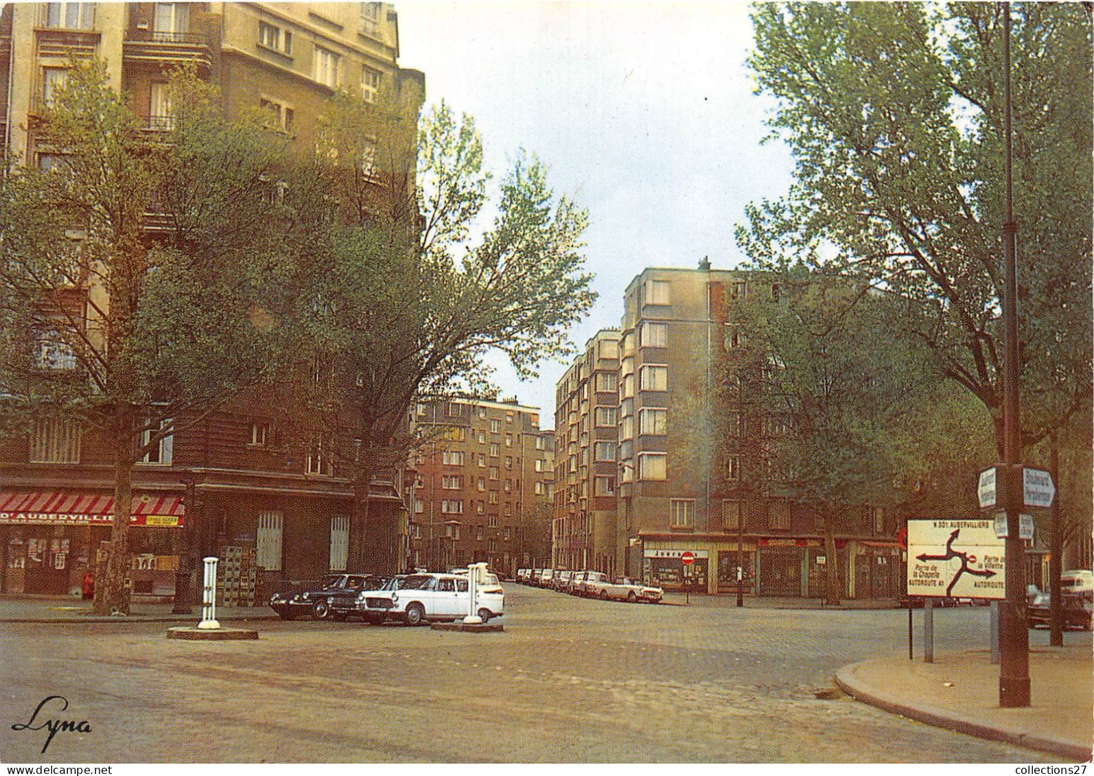 PARIS-75018-AVENUE DE LA PORTE D'AUBERVILLIERS ET RUE GASTON DARBOUX - Arrondissement: 18