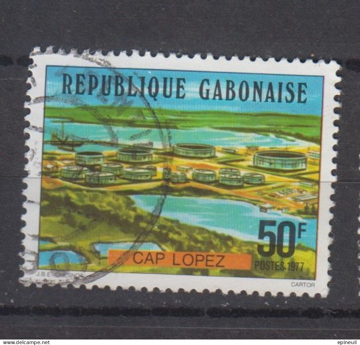 GABON ° 1977 YT N° 373 - Gabon (1960-...)