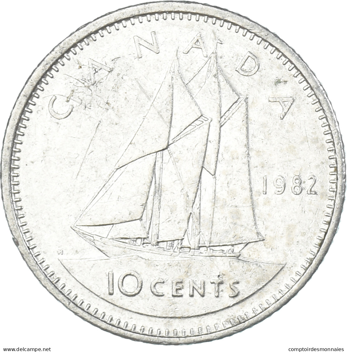 Monnaie, Canada, 10 Cents, 1982 - Canada