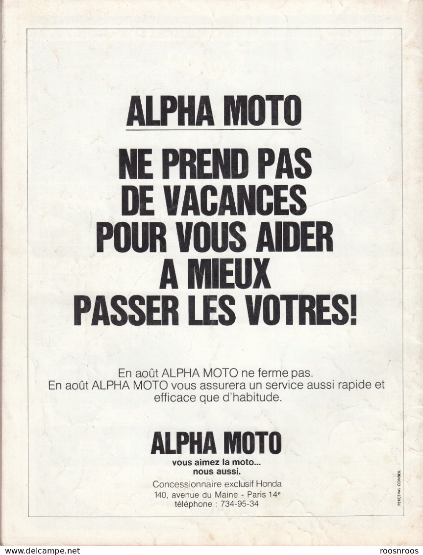 MOTO REVUE N° 2037 - 1971 -  ESSAI  BULTACO TRIAL SHERPA T - LE CHAMOIS - Moto
