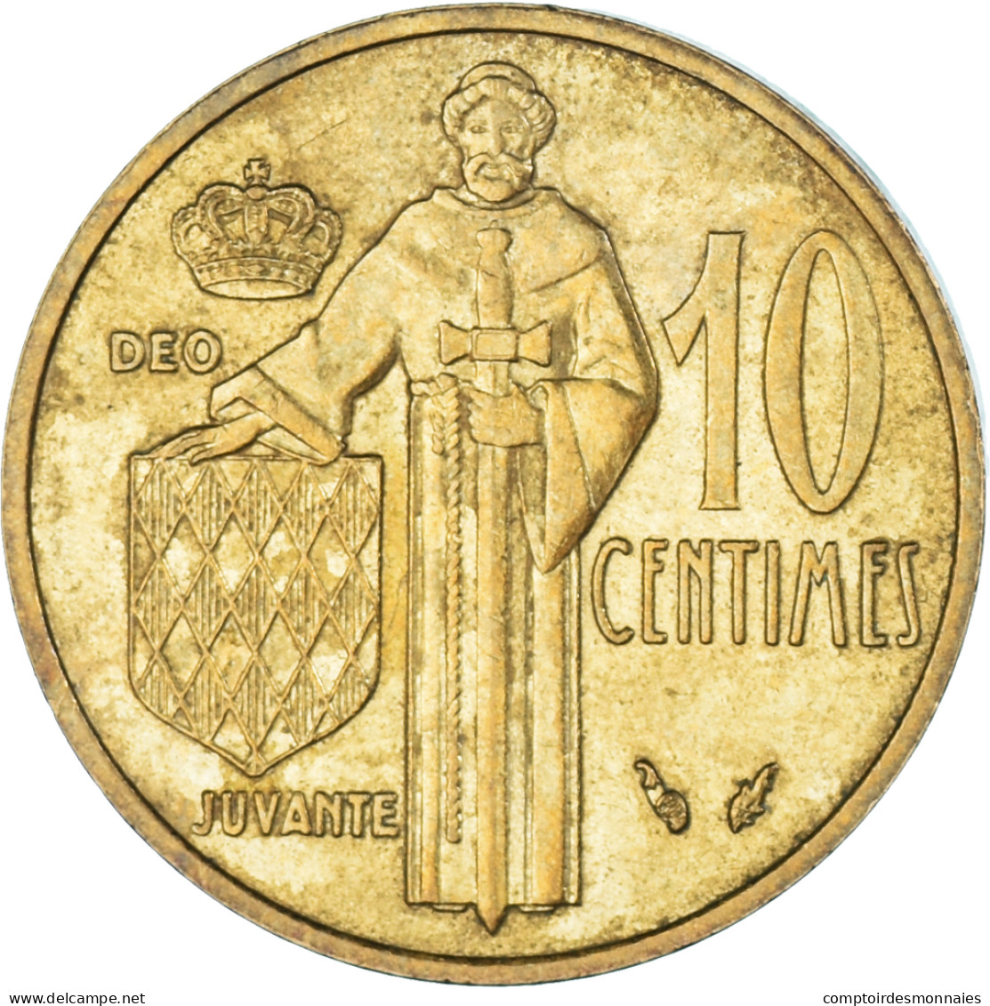 Monnaie, Monaco, 10 Centimes, 1976 - 1960-2001 Nouveaux Francs