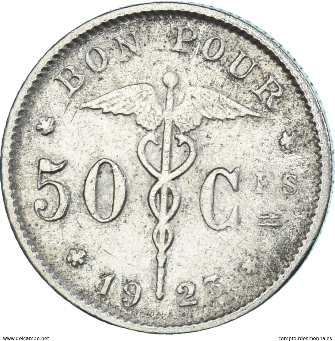 Monnaie, Belgique, 50 Centimes, 1923 - 50 Centimes