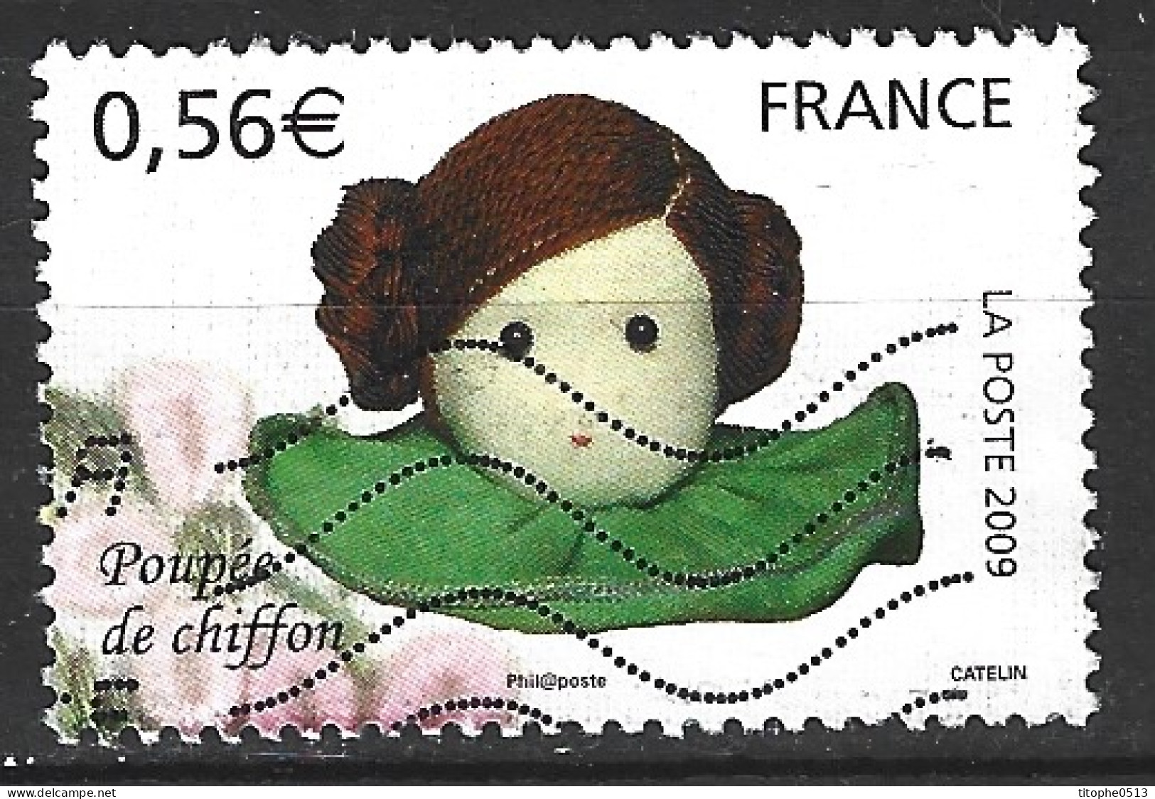 FRANCE. N°4396 Oblitéré De 2009. Poupée De Chiffon. - Dolls