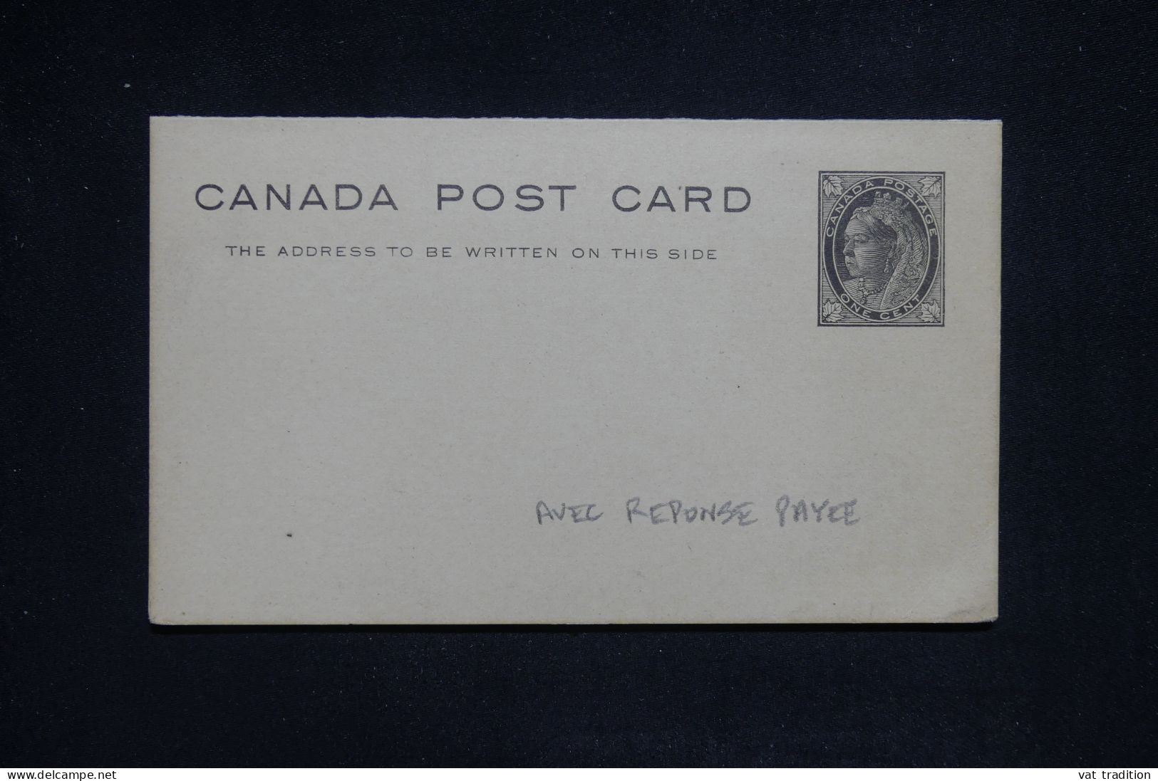 CANADA - Entier Postal Type Victoria Avec Réponse, Non Circulé - L 143179 - 1860-1899 Regno Di Victoria