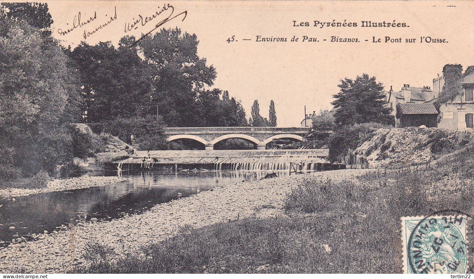 BIZANOS . 64 . LE PONT SUR L OUSSE .  ENVIRONS DE PAU - Bizanos