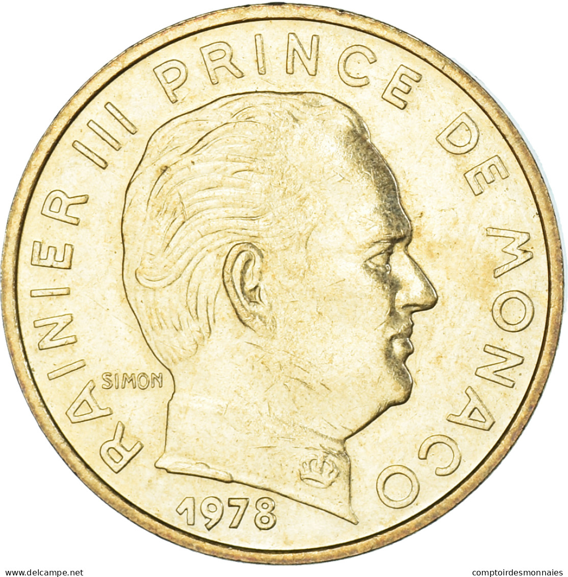 Monnaie, Monaco, 10 Centimes, 1978 - 1960-2001 Nouveaux Francs