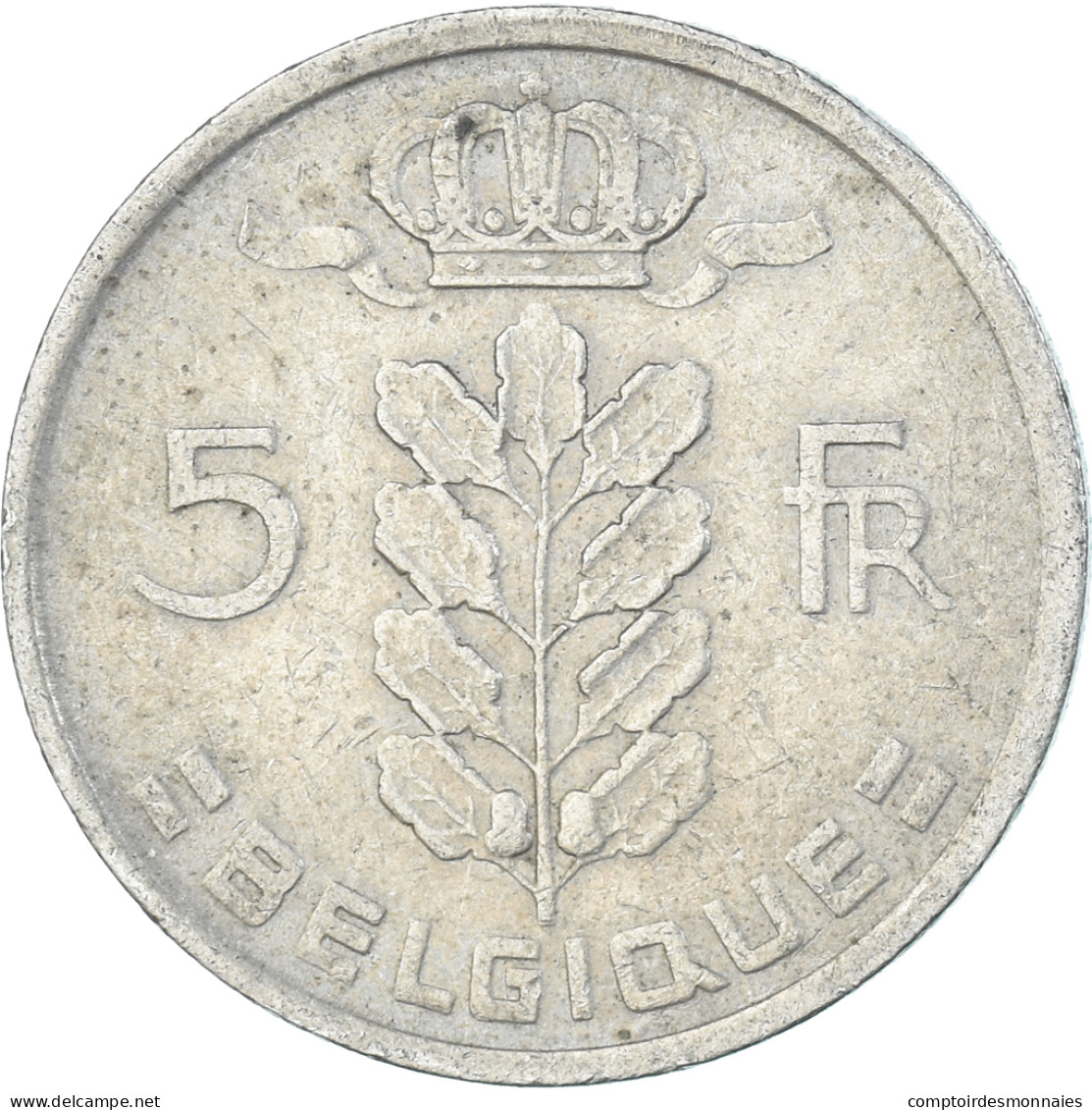 Monnaie, Belgique, 5 Francs, 5 Frank, 1950 - 5 Francs