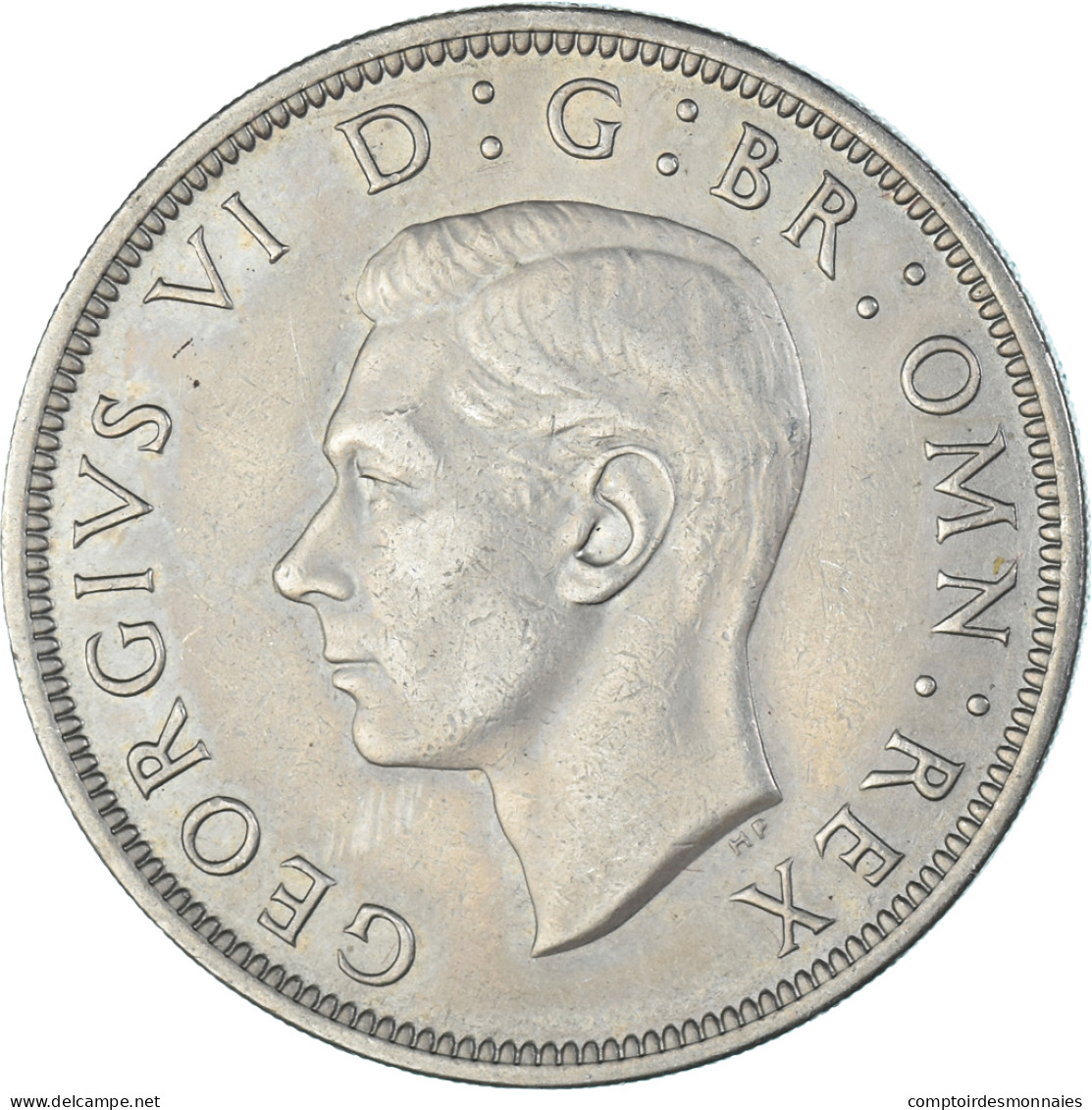 Monnaie, Grande-Bretagne, 1/2 Crown, 1950 - K. 1/2 Crown