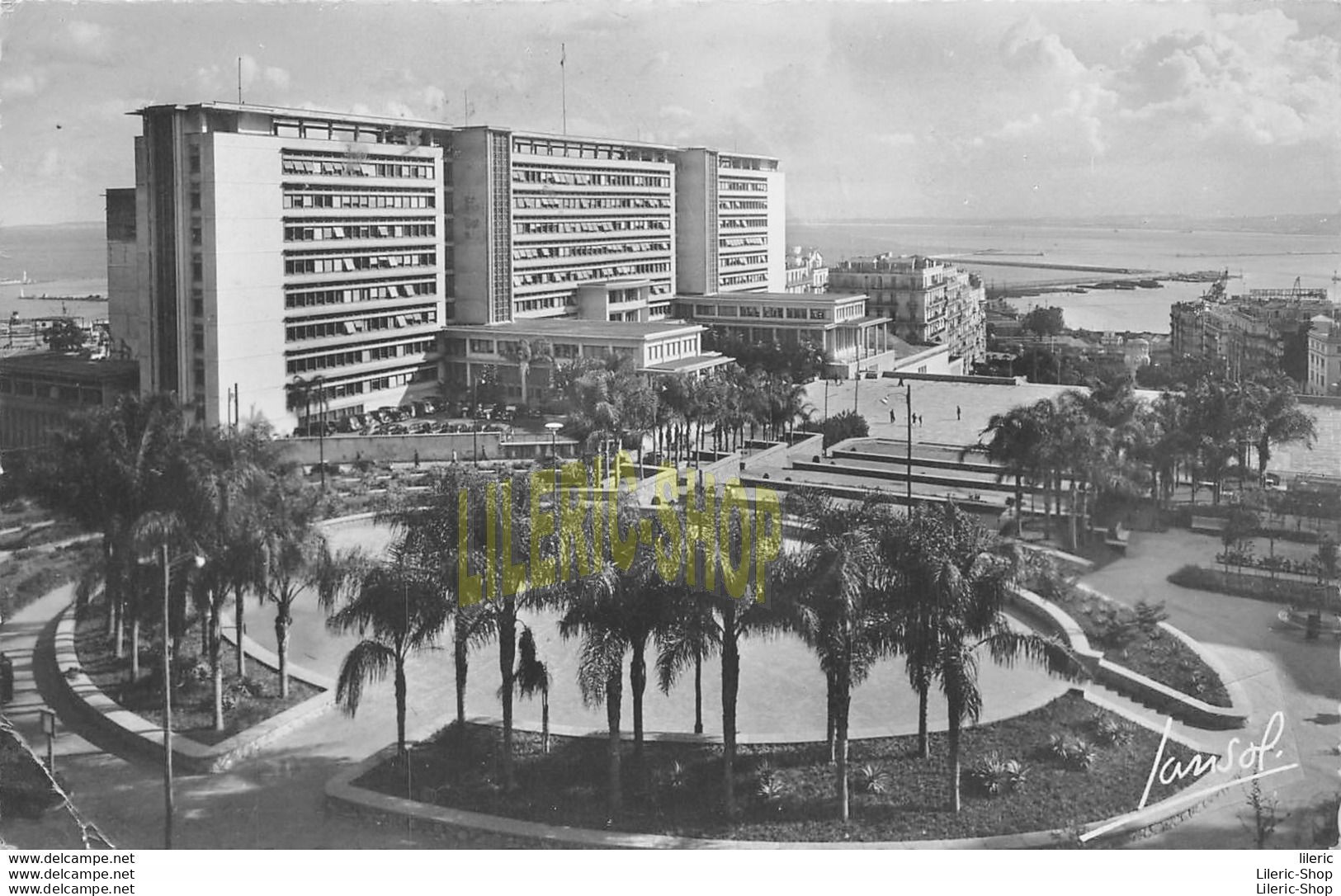 ALGER EN 1948 - BUREAUX DU GOUVERNEMENT GÉNÉRAL ET SES JARDINS - ÉDITIONS GALLICE & CIE - Algiers