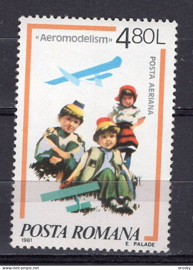 S2569 - ROMANIA ROUMANIE AERIENNE Yv N°275 ** ENFANTS - Neufs