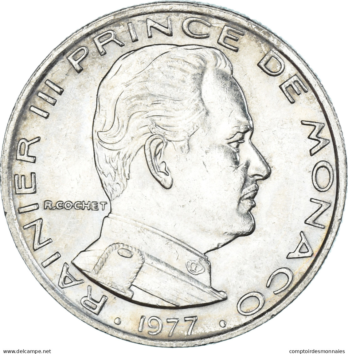 Monnaie, Monaco, Franc, 1977 - 1960-2001 Nouveaux Francs