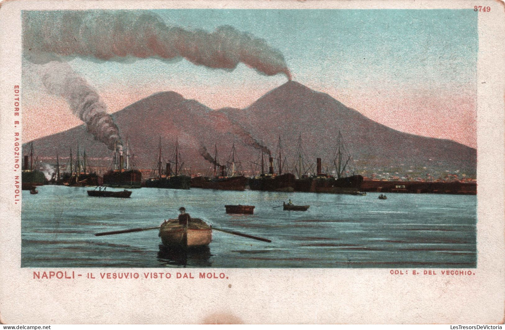 ITALIE - Napoli - Il Vesuvio Visto Dal Molo -  Carte Postale Ancienne - - Napoli (Naples)