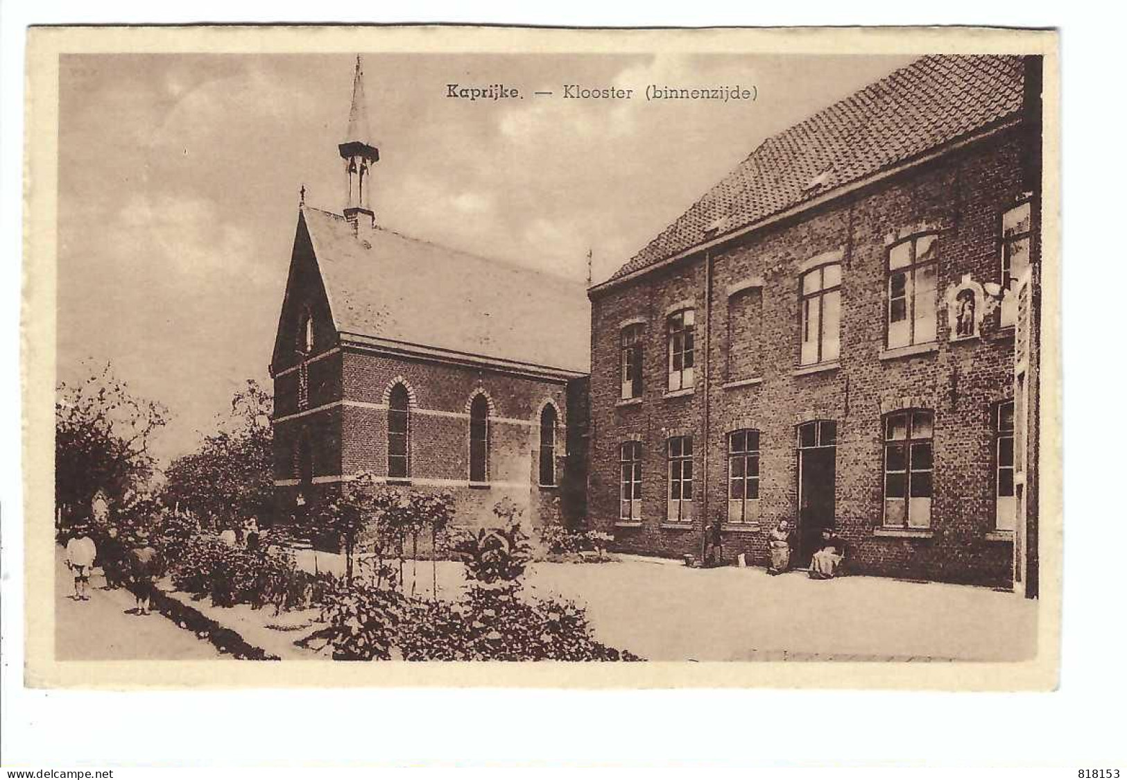 Kaprijke - Klooster (binnenzijde) - Kaprijke