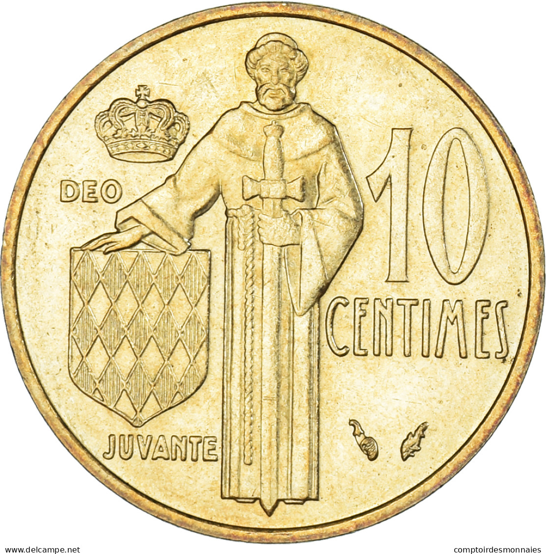 Monnaie, Monaco, 10 Centimes, 1979 - 1960-2001 Nouveaux Francs