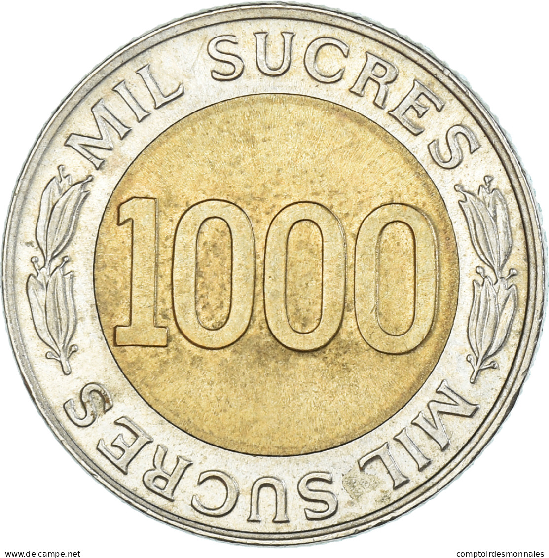 Monnaie, Équateur, 1000 Sucres, 1997 - Equateur