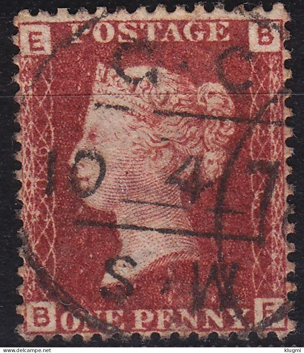 ENGLAND GREAT BRITAIN [1858] MiNr 0016 Pl 206 ( O/used ) [01] - Used Stamps