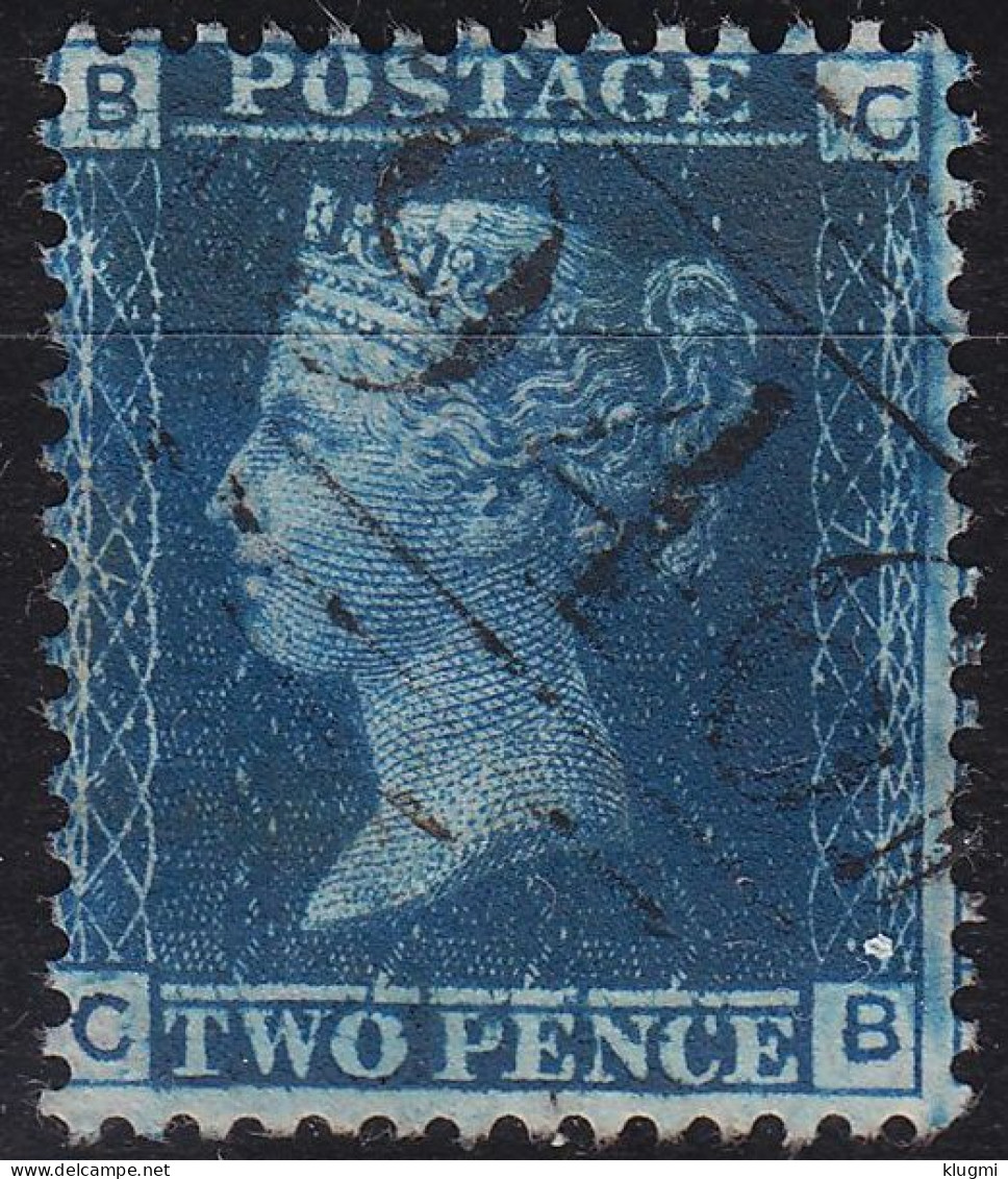 ENGLAND GREAT BRITAIN [1858] MiNr 0017 Pl 07 ( O/used ) [02] - Gebraucht