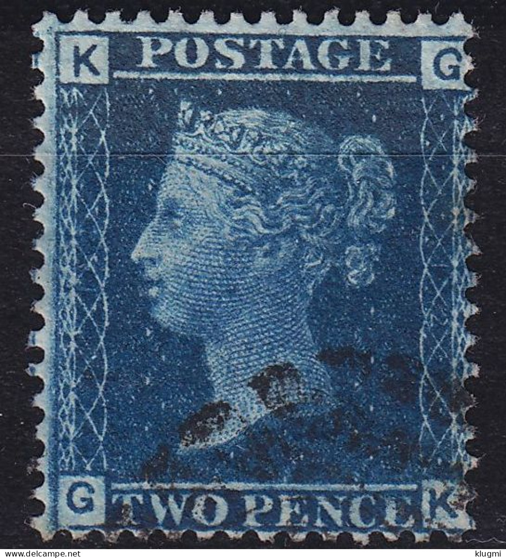 ENGLAND GREAT BRITAIN [1858] MiNr 0017 Pl 12 ( O/used ) [01] - Gebraucht