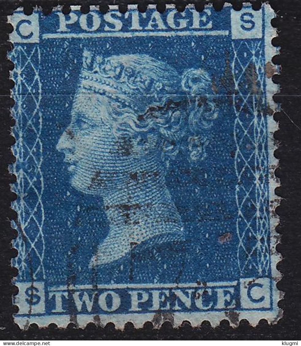 ENGLAND GREAT BRITAIN [1858] MiNr 0017 Pl 09 ( O/used ) [03] - Used Stamps