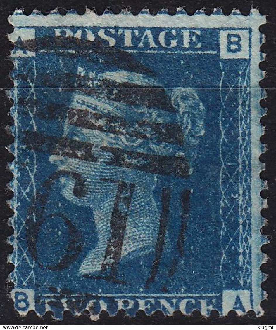 ENGLAND GREAT BRITAIN [1858] MiNr 0017 Pl 13 ( O/used ) [01] - Usati