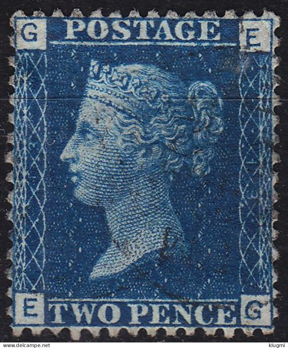 ENGLAND GREAT BRITAIN [1858] MiNr 0017 Pl 13 ( O/used ) [03] - Gebruikt