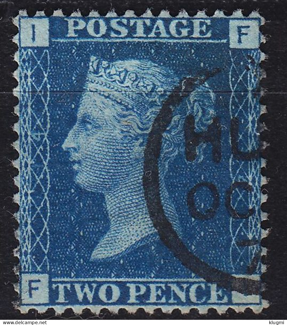 ENGLAND GREAT BRITAIN [1858] MiNr 0017 Pl 14 ( O/used ) [01] - Used Stamps