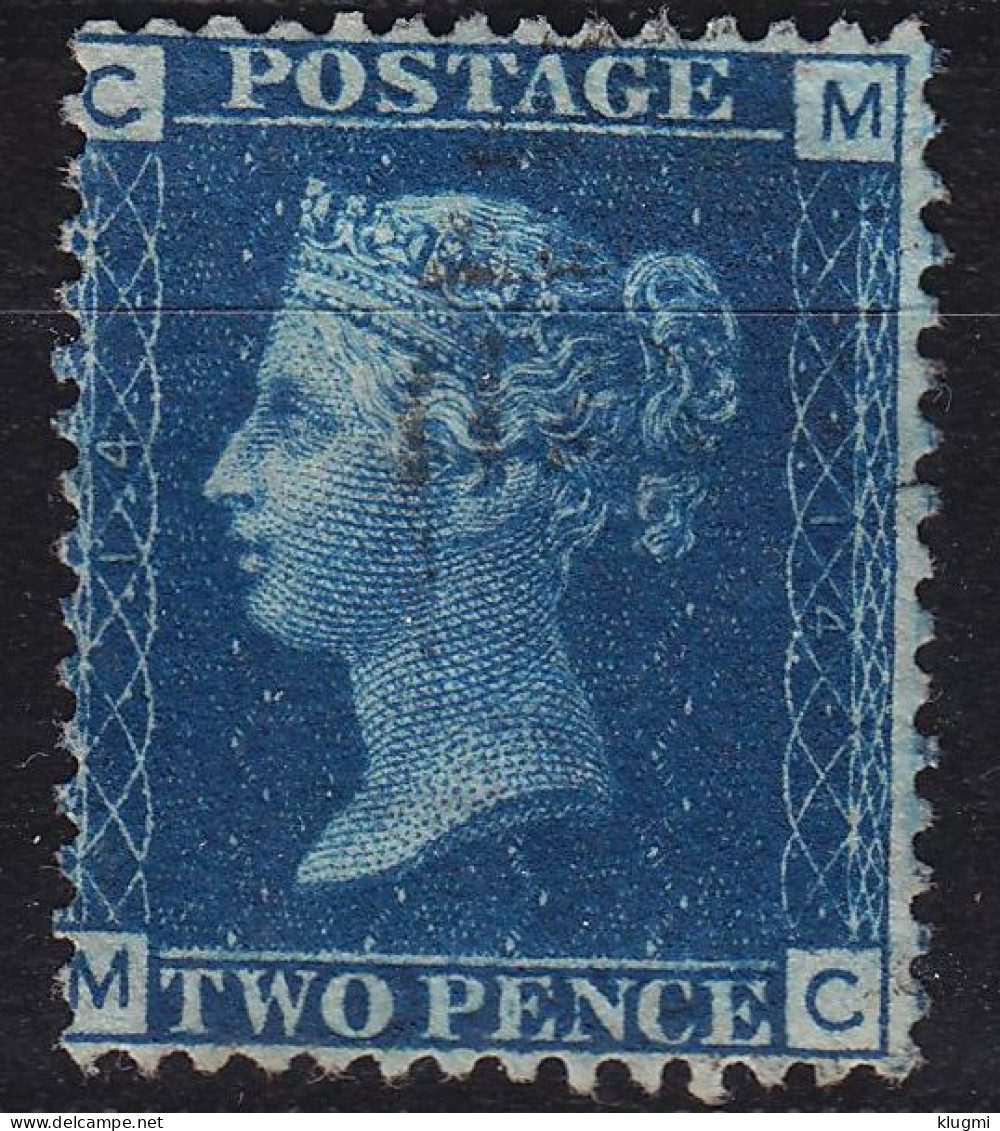 ENGLAND GREAT BRITAIN [1858] MiNr 0017 Pl 14 ( O/used ) [02] - Gebraucht