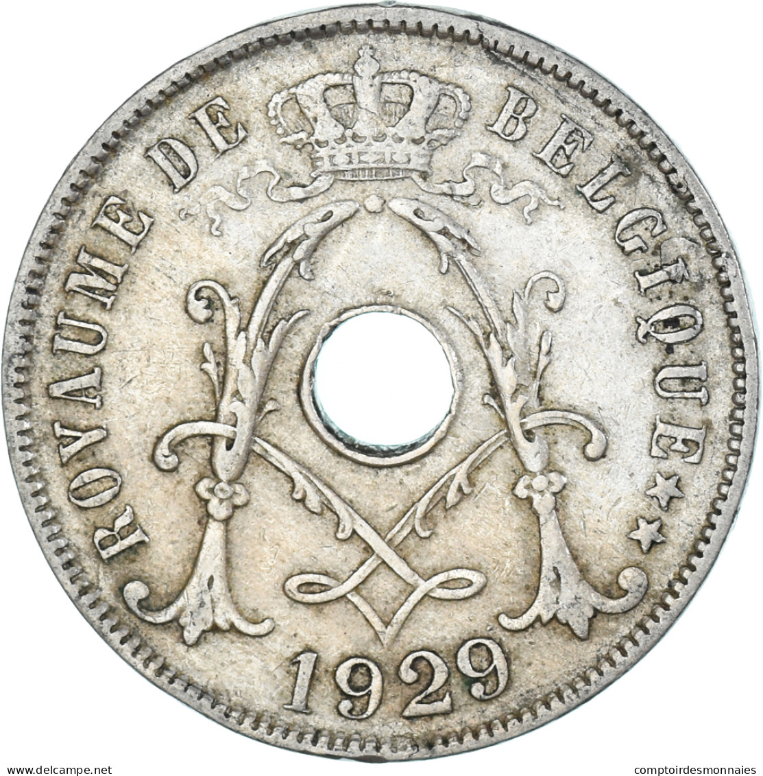 Monnaie, Belgique, 25 Centimes, 1929 - 25 Cent