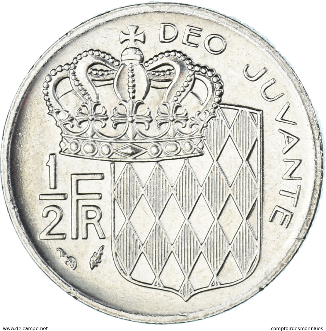 Monnaie, Monaco, 1/2 Franc, 1979 - 1960-2001 Nouveaux Francs