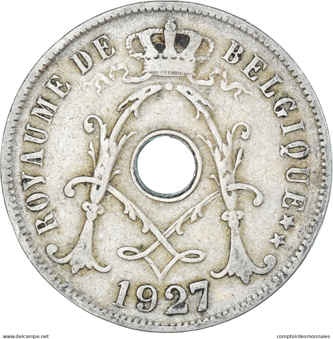 Monnaie, Belgique, 25 Centimes, 1927 - 25 Centimes