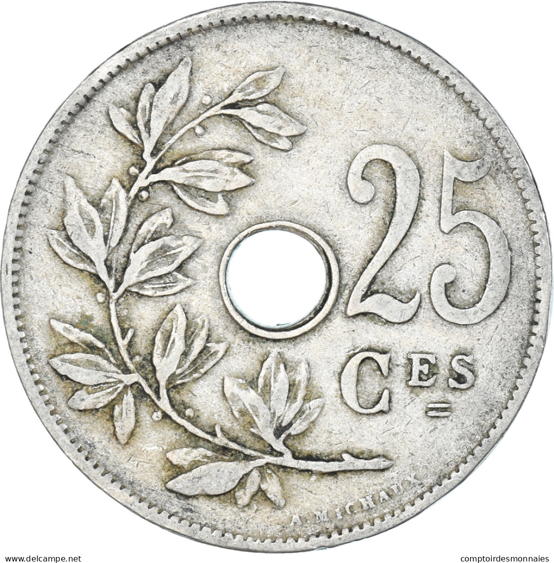 Monnaie, Belgique, 25 Centimes, 1927 - 25 Centimes