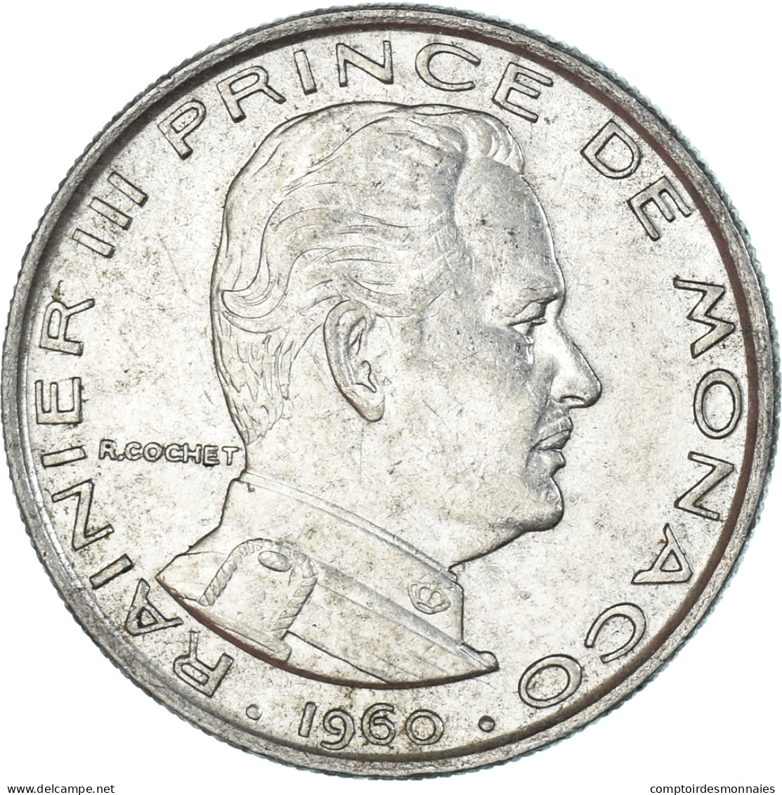 Monnaie, Monaco, Franc, 1960 - 1960-2001 Nouveaux Francs