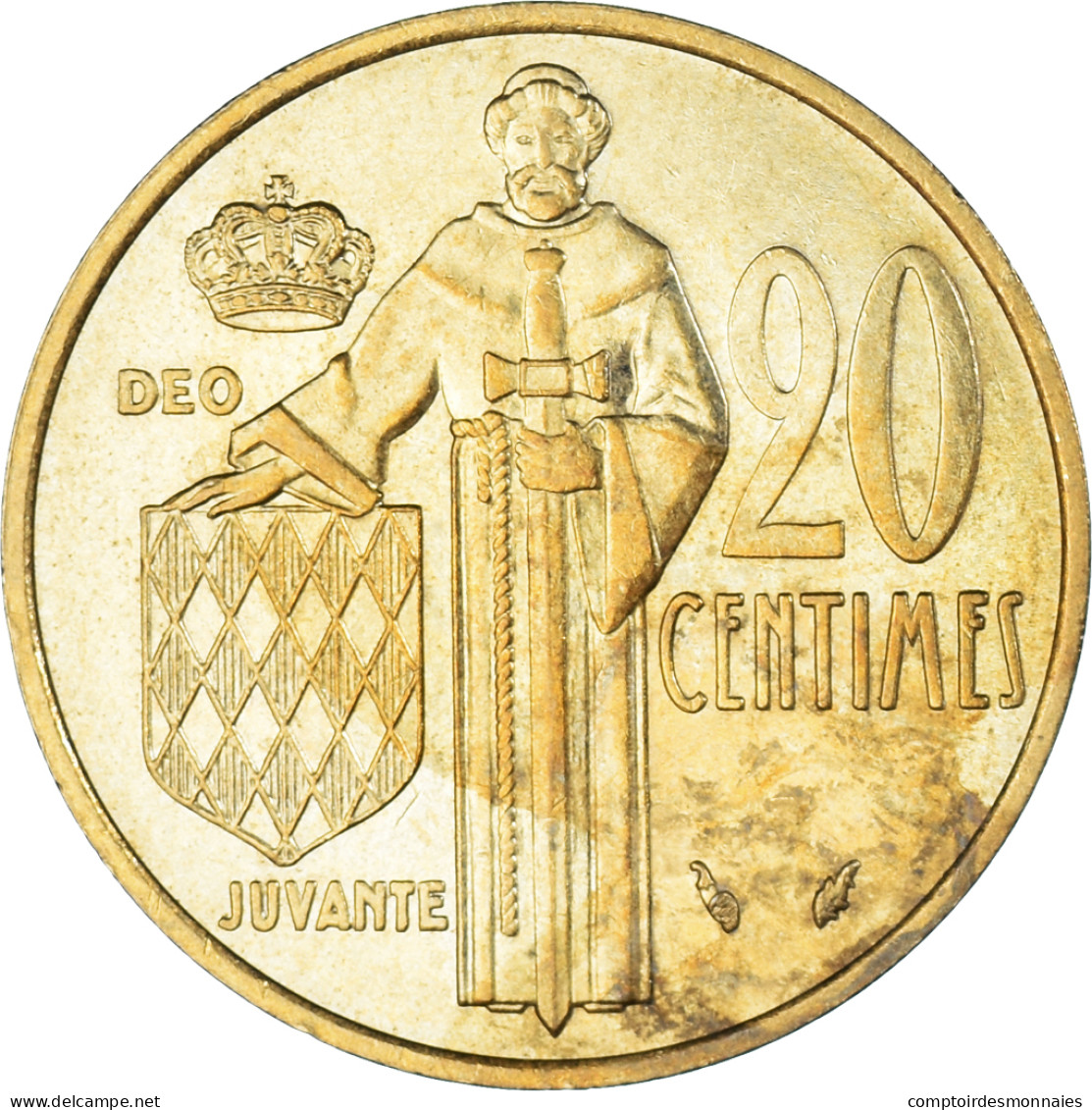 Monnaie, Monaco, 20 Centimes, 1979 - 1960-2001 Nouveaux Francs