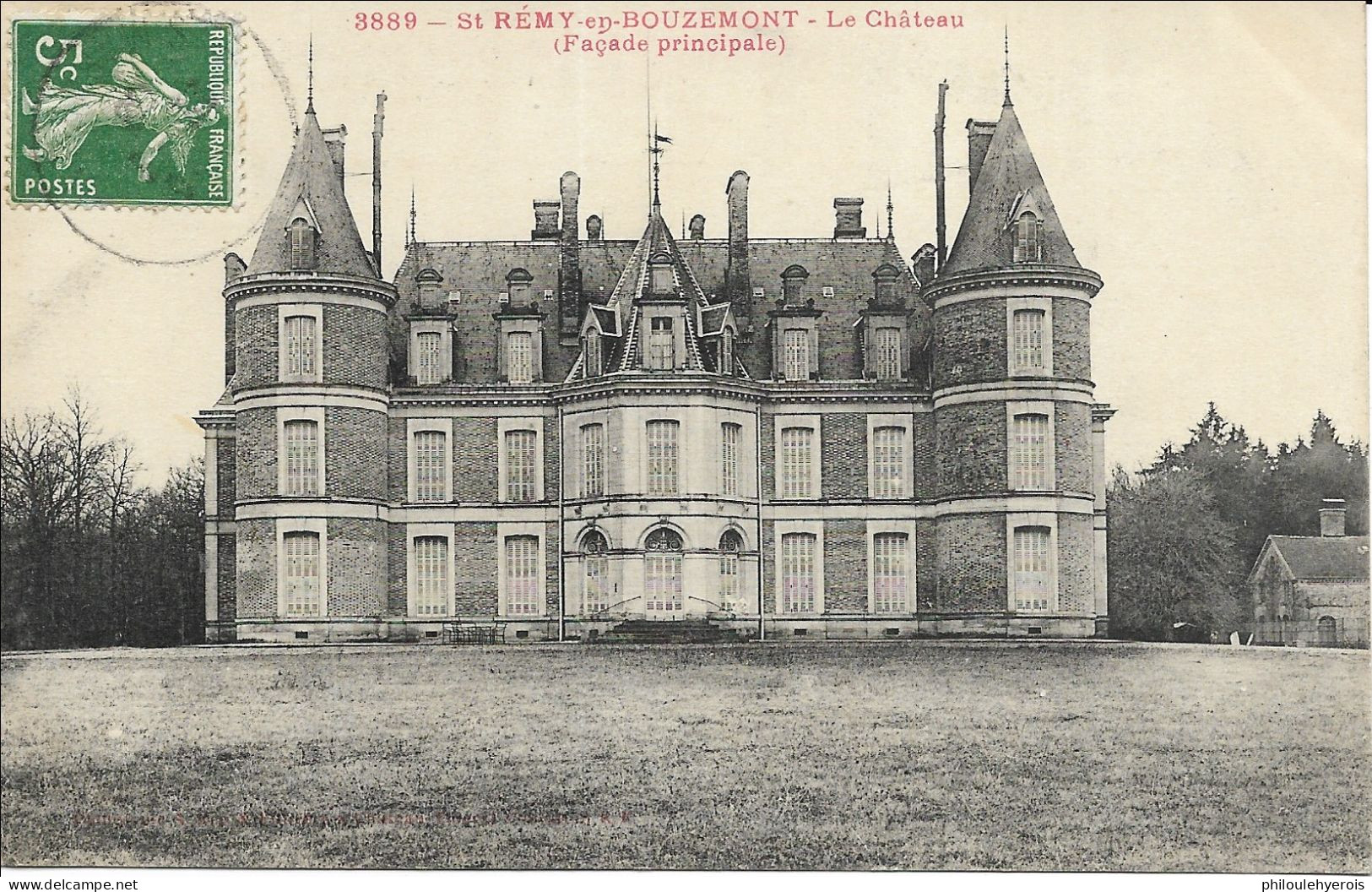 CPA 51 SAINT REMY EN BOUZEMONT Le Château Superbe - Saint Remy En Bouzemont