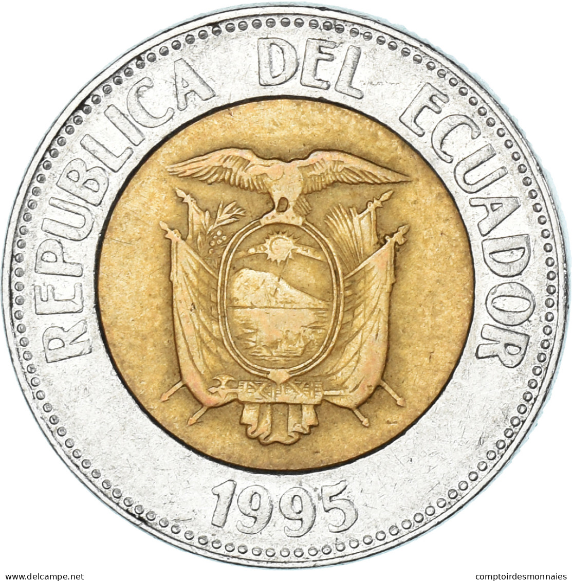 Monnaie, Équateur, 100 Sucres, 1995 - Equateur