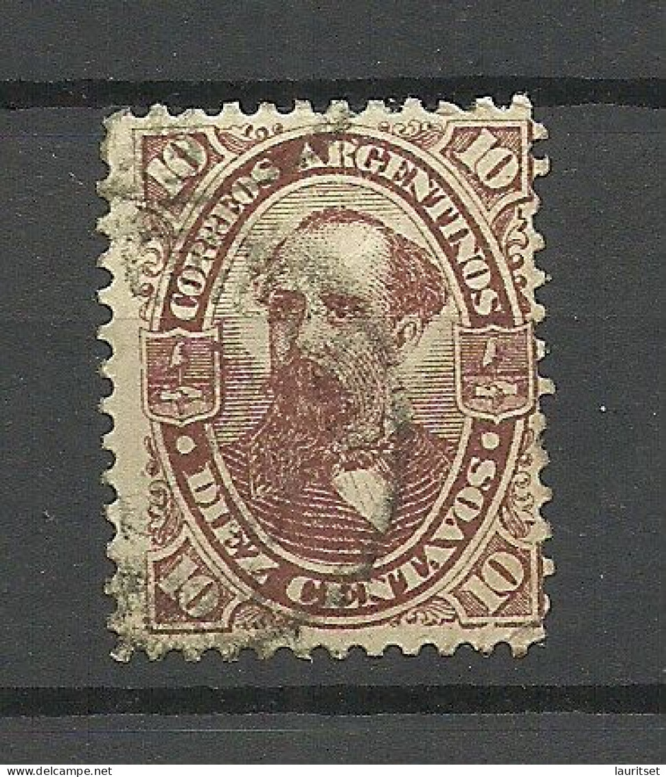 ARGENTINA Argentinien 1888 Michel 56 O - Used Stamps