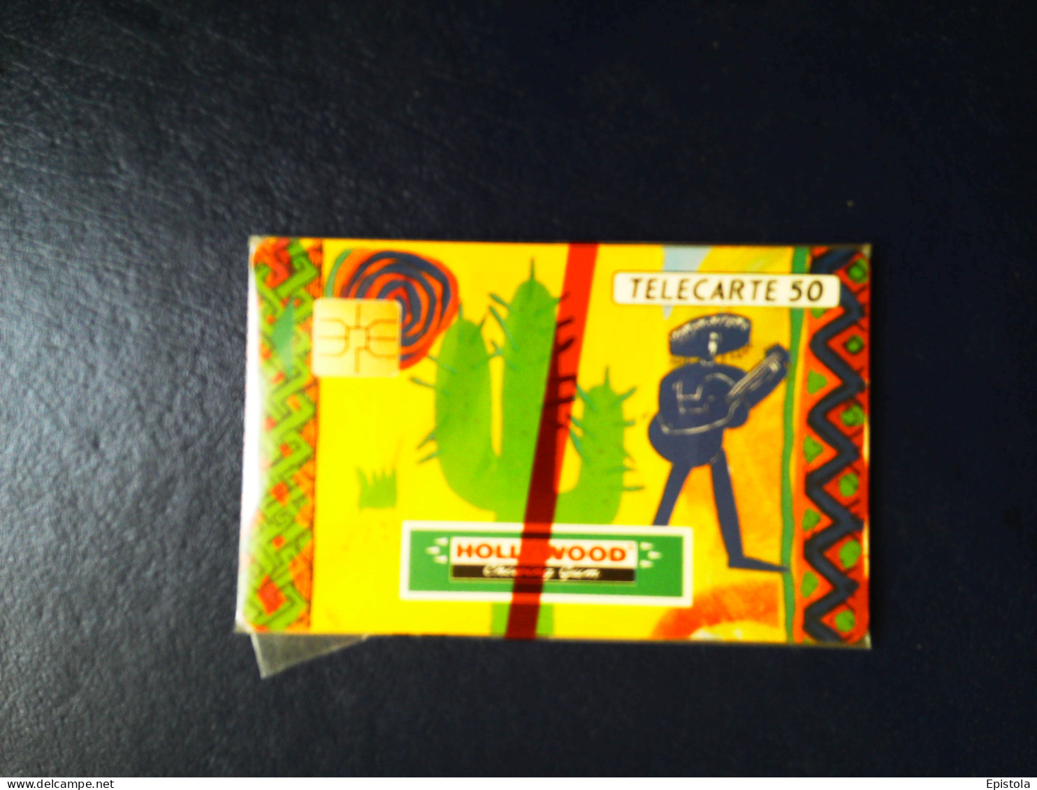► HOLLYWOOD Chewing Gum  Mexique  - Télécarte Neuve Sous Blister 14 000 Ex - France Telecom - Food