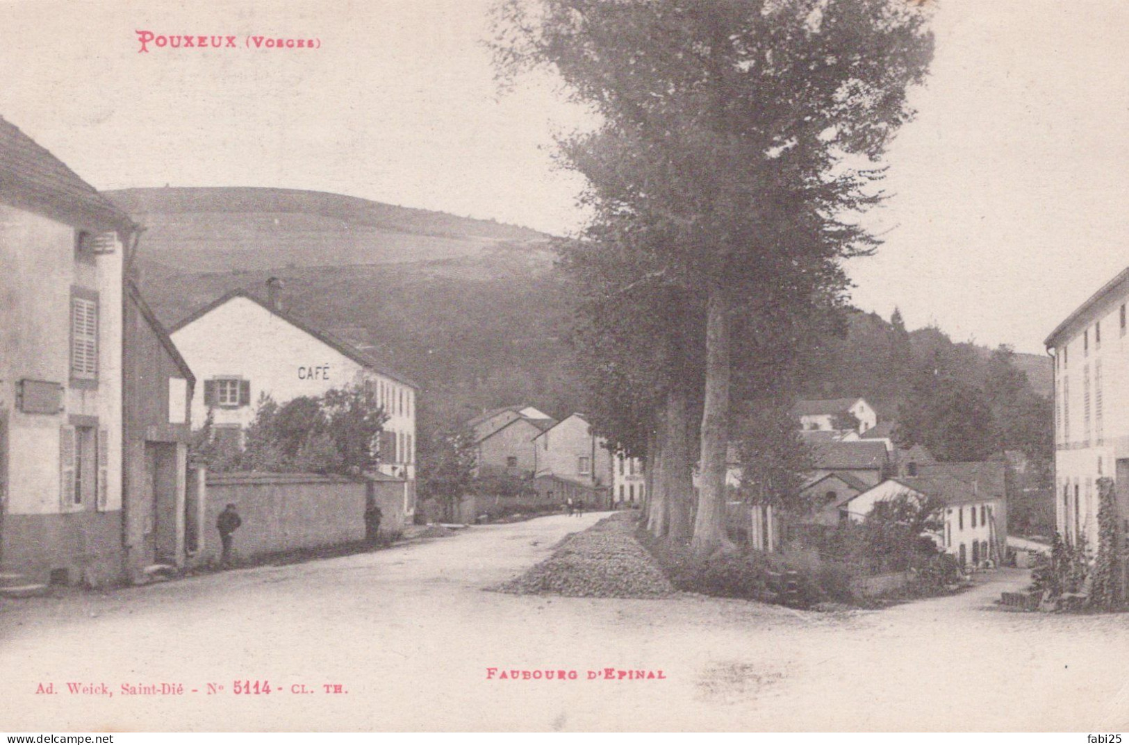 POUXEUX FAUBOURG D EPINAL - Pouxeux Eloyes