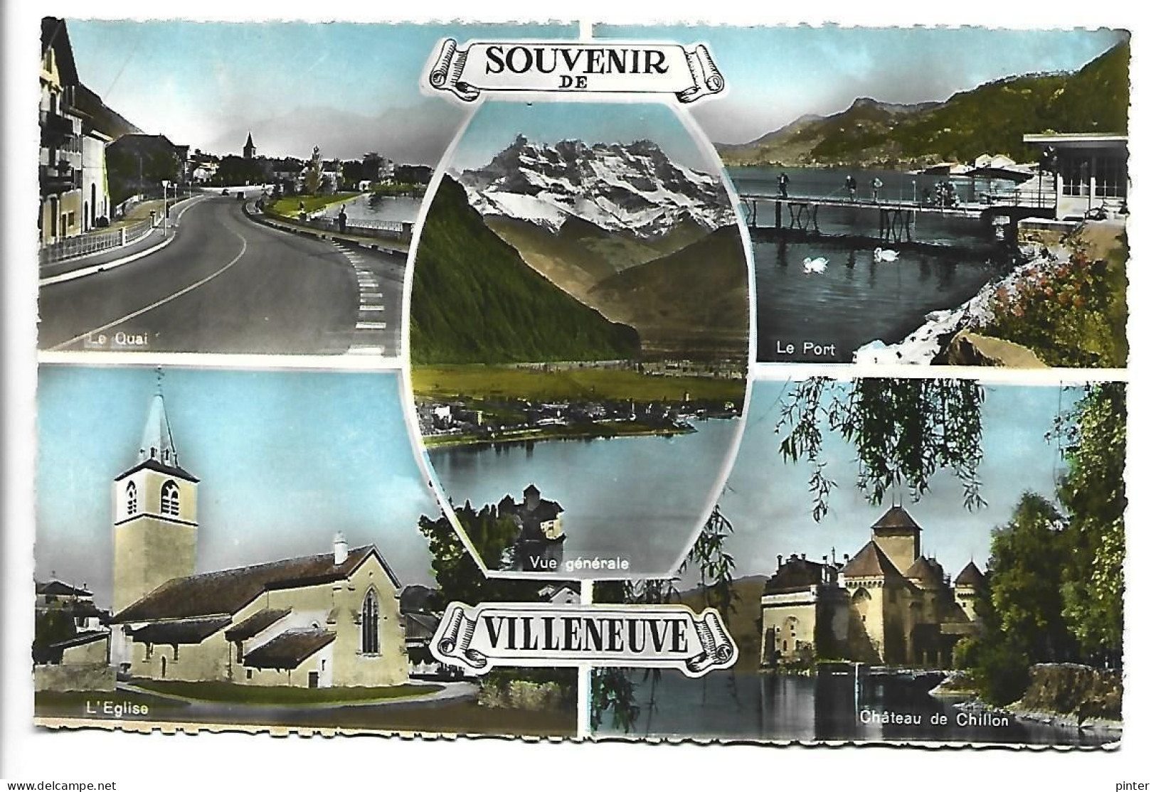 SUISSE - Souvenir De VILLENEUVE - Villeneuve