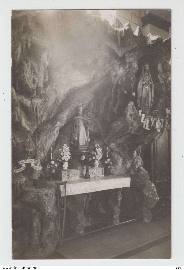 Saint-Ghislain  CARTE PHOTO  CARTE MERE De L'édition Grotte De La Notre Dame De Lourdes - Saint-Ghislain