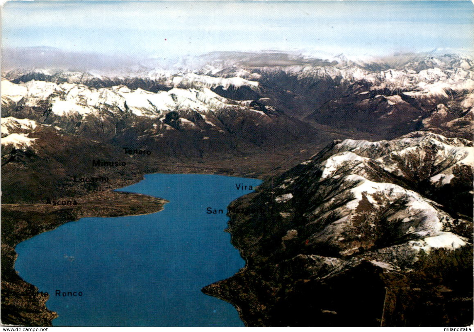 Locarnese - Piano Di Magadino - Lago Maggiore - Panorama Sulle Alpi (603) - Magadino