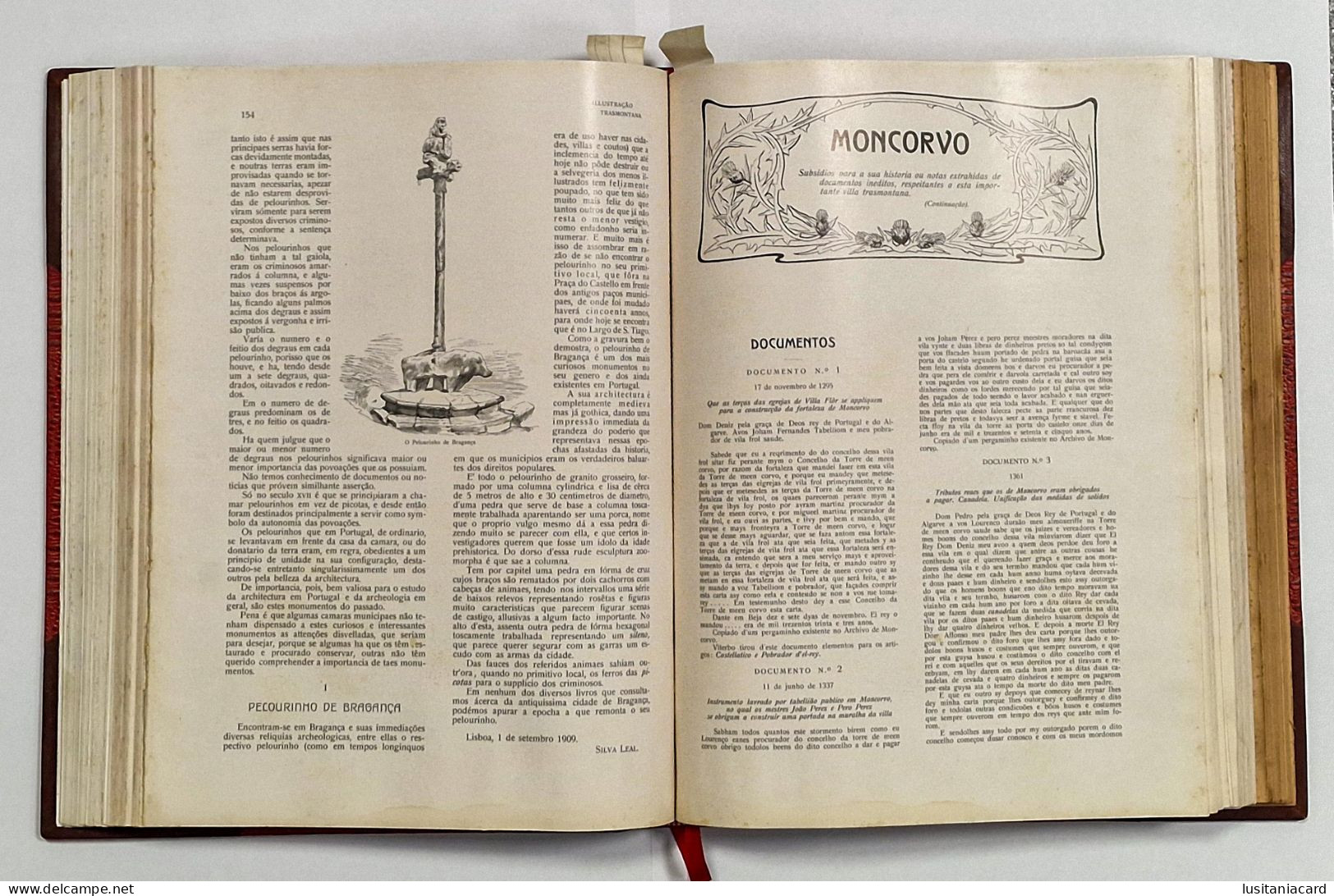 Illustração Transmontana-Archivo Pittoresco Literario E Scientifico Das Terras Transmontanas(LIVRO C/3 VOLS.)(RARO)-1908 - Livres Anciens