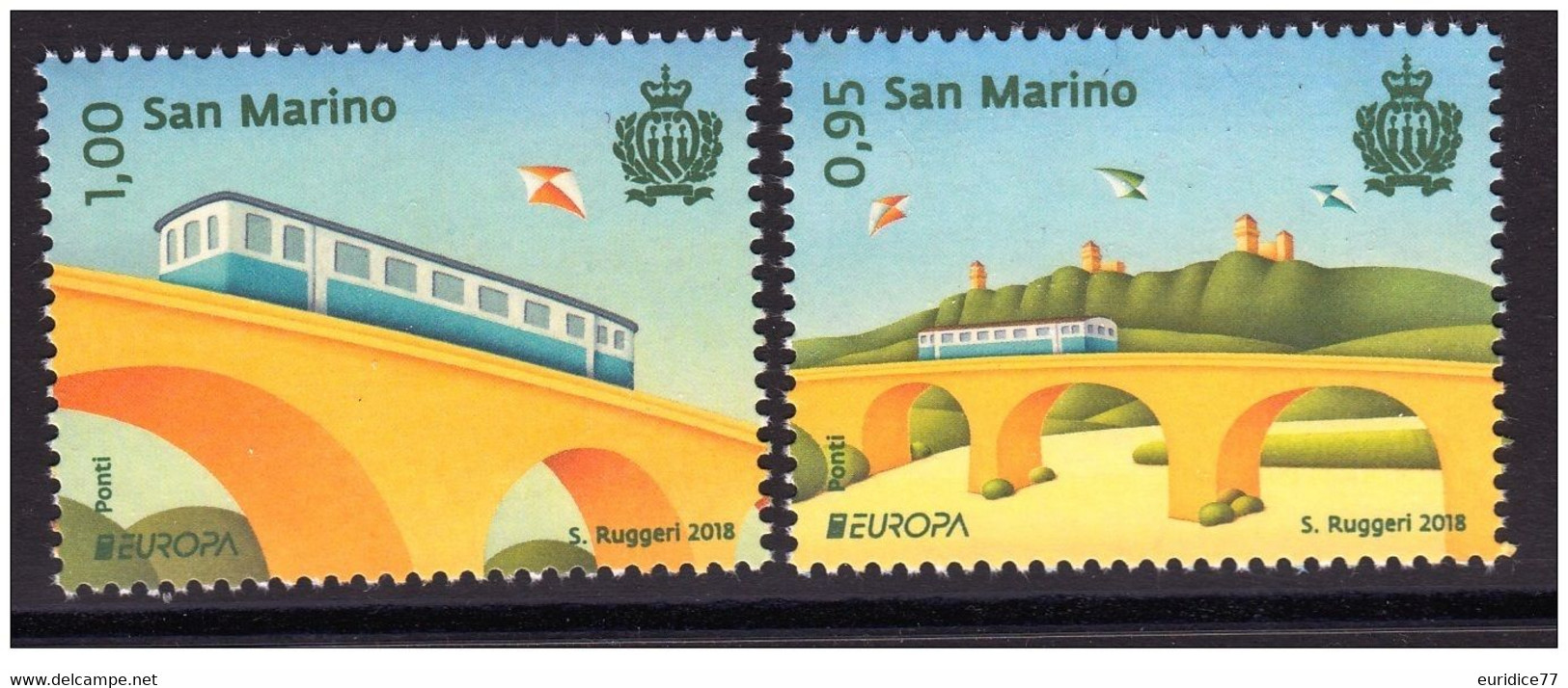 San Marino 2018 - Bridges Mnh - Nuovi