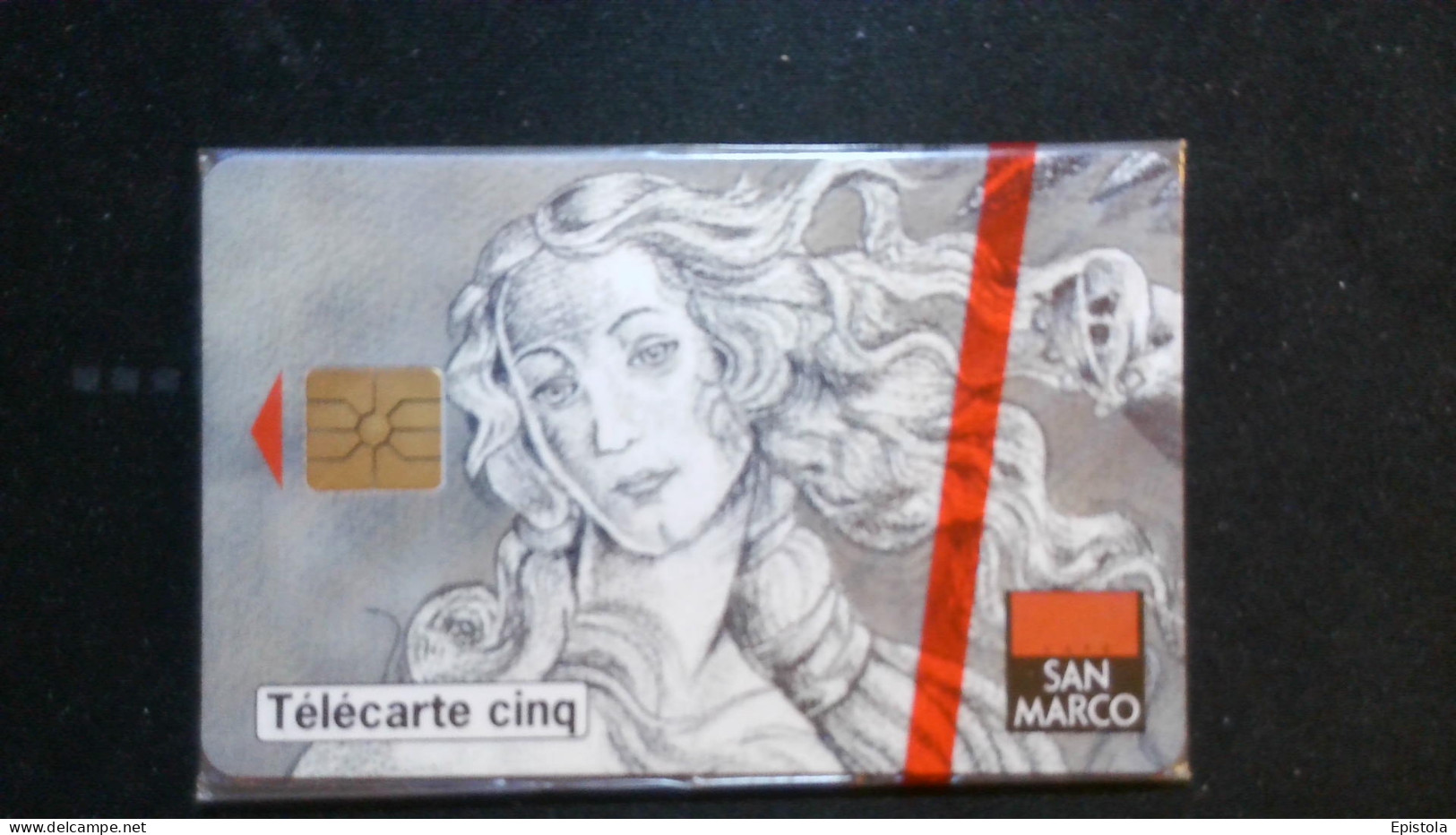 ► Café SAN MARCO   VENUS - Télécarte Neuve Sous Blister    5U  -   23 150 Ex - France Telecom - Peinture